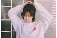 宋慧喬低馬尾成高中生，馬尾辮的不同扎法你適